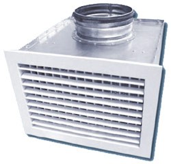 Решетка вентиляционная  АЛР с КСД  200х100