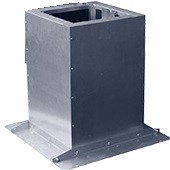 Монтажный стакан МС-Ш 760М с шумоглушителем, для вентиляторов TKH 760 ERP и Ec