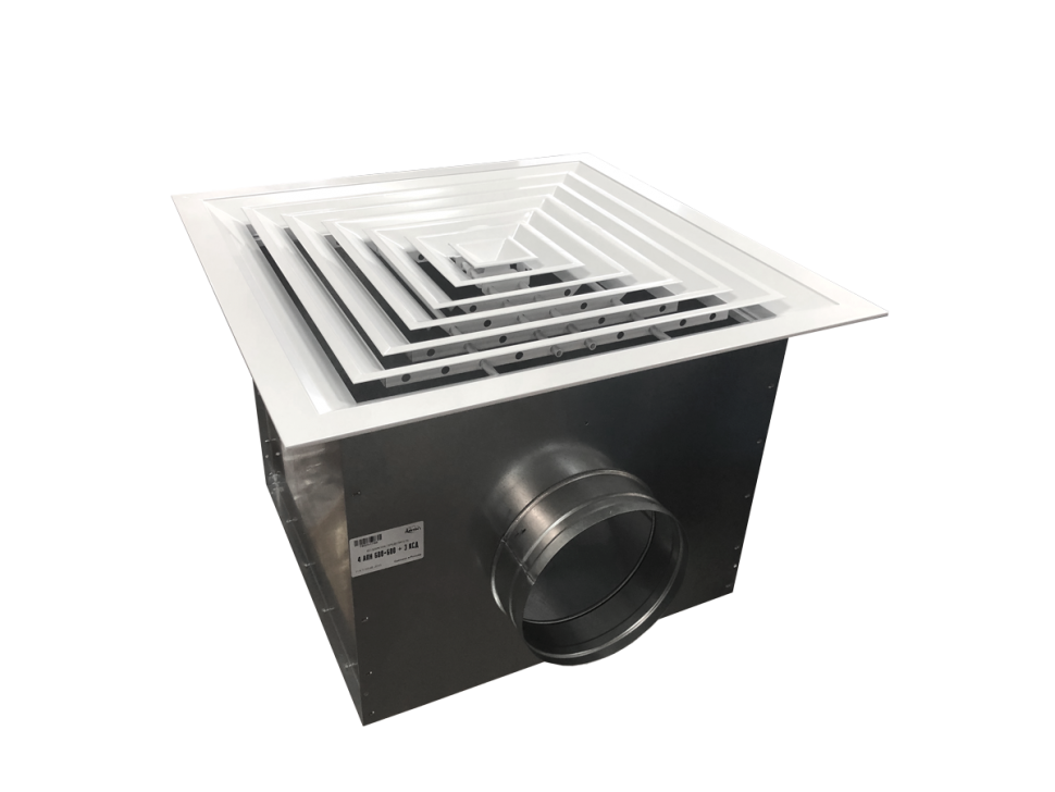 Потолочная решетка 4АПН с КСДМ 300х300