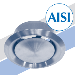 Универсальный круглый диффузор VU 160N AISI 304