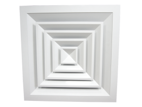 Потолочная решетка 4АПР с КСДМ 450х450